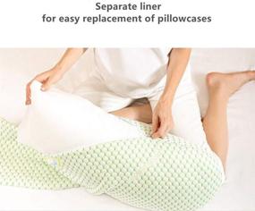 img 1 attached to Plirnchsvo Pregnancy Pillow Shaped Detachable Pregnancy & Maternity