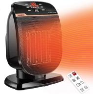 🔥 digital electric heater with remote control, timer, and safety features for indoor use logo