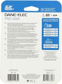 img 1 attached to 📷 Dane Elec High Speed 8 GB Class 10 Secure Digital Card: Непревзойденная производительность с DA-SD-1008G-C