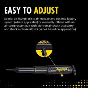 img 1 attached to 🚗 Enhanced Performance Monroe MA708 Max-Air Adjustable Shock Absorber