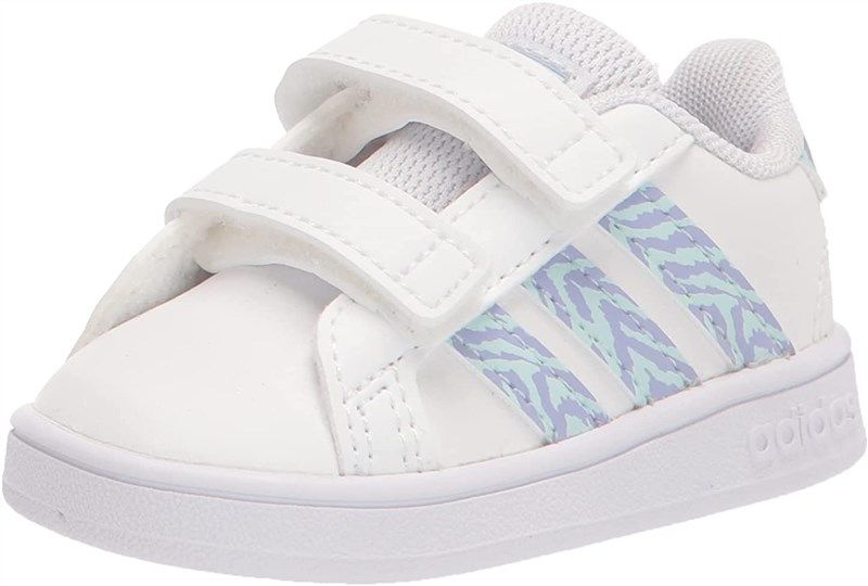 adidas grand court sneaker toddler apparel & accessories baby girls 로고