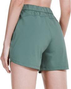 img 3 attached to 🏃 BALEAF Women's 4" Hiking Shorts: Quick Dry & Lightweight for Running, Workout, Yoga w/ Pockets