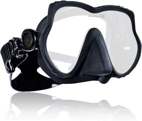 img 1 attached to 🤿 Tilos Excel Frameless Mask: The Ultimate Gear for Scuba Diving, Snorkeling, and Free Diving