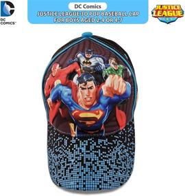 img 2 attached to 🦸 Awesome DC Comics Superhero Baseball Accessories for Boys