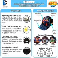 🦸 awesome dc comics superhero baseball accessories for boys logo