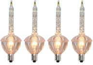 4 pack christmas bubble light replacement bulbs logo