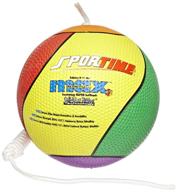 🏐 get active with the sportime 016580 sportimemax tetherball - multiple color fun! logo