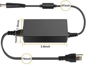 img 3 attached to 💻 65W AC Adapter Laptop Charger for HP Pavilion and Compaq Presario Series