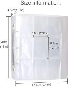 img 2 attached to 📸 Z-SHINE 540 Pockets Transparent Mini Film Photo Album Binder for Instax Mini LiPlay 11 9 8 7s 25 70 90 Instant Camera Mini Link Phone Printer Film Name Card Holder with Improved SEO