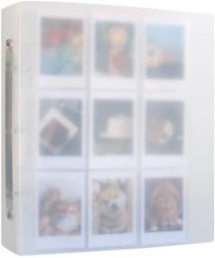 img 4 attached to 📸 Z-SHINE 540 Pockets Transparent Mini Film Photo Album Binder for Instax Mini LiPlay 11 9 8 7s 25 70 90 Instant Camera Mini Link Phone Printer Film Name Card Holder with Improved SEO