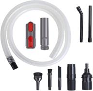 🔌 enhance your dyson vacuum cleaning experience with lanmu micro vacuum accessory kit for v15 v11 v10 v8 v7 v6 - a flexible extension hose adapter attachment логотип