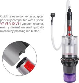 img 2 attached to 🔌 Enhance Your Dyson Vacuum Cleaning Experience with LANMU Micro Vacuum Accessory Kit for V15 V11 V10 V8 V7 V6 - A Flexible Extension Hose Adapter Attachment