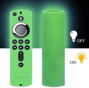 img 4 attached to Silicone Firestick Compatible All New Glowgreen