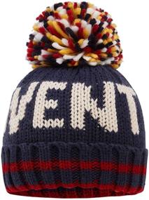 img 4 attached to 🎩 ASUGOS Winter Hat: Stylish Kids Beanie with Cute Jacquard Patterns, Embroidery, and Sequins – Unisex Color