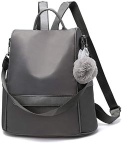 img 4 attached to 🎒 YOUNNE Waterproof Designer Backpack: Lightweight Women's Handbags & Wallets
