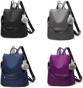 img 1 attached to 🎒 YOUNNE Waterproof Designer Backpack: Lightweight Women's Handbags & Wallets