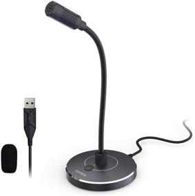 img 4 attached to 🎙️ CMTECK G009 USB Computer Microphone: Premium Noise-Cancelling Recording Mic for Online Chatting, Gaming, Podcasting, and More!