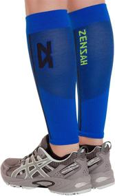 img 3 attached to Featherweight Compression Leg Sleeves: Alleviate Shin Splints and Calf Strains with Ease