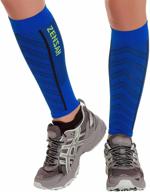 featherweight compression leg sleeves: alleviate shin splints and calf strains with ease логотип