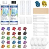 🔮 epoxy resin crystal clear casting kit - ideal for beginners: jewelry, tumblers & crafts logo