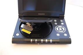 img 2 attached to 📀 Convenient and Versatile Magnavox MPD845 8.5" Portable DVD Player - Your Ultimate On-the-Go Entertainment Companion