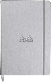 img 4 attached to 📔 Rhodia Webnotebook A5 Dot Silver: An Elegant Writing Companion in 118767C Edition