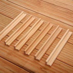 img 1 attached to 🔨 Enhance Your Crafts with Wooden Holders Replacement Letter Crafts