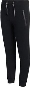 img 3 attached to 👖 Galaxy Harvic Fleece Performance Sweatpants - Premium Boys' Activewear