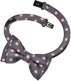 img 1 attached to Retreez Classic Polka Microfiber Pre Tied Bow Ties - Stylish Boys' Accessories