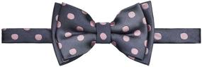 img 2 attached to Retreez Classic Polka Microfiber Pre Tied Bow Ties - Stylish Boys' Accessories