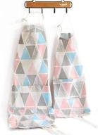 mommy and me cooking aprons set, 2 pack with 👩 pockets for kids and adults - ideal for baking, painting, gardening логотип
