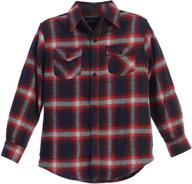 plaid flannel coral gioberti sleeve boys' clothing for tops, tees & shirts - enhanced seo logo