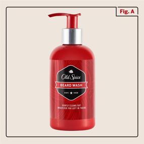 img 2 attached to 💪 Old Spice Beard Wash: Powerful Shampoo for Men, 7.6 fl oz