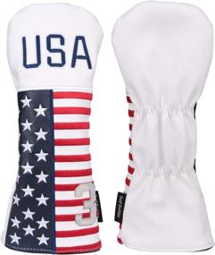 img 3 attached to 🏌️ Protect Your Golf Clubs in Style with Golf Builder USA Stars and Stripes Head Covers