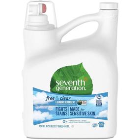 img 4 attached to Seventh Generation SEV22803 Clear Laundry Detergent - 1 Unit