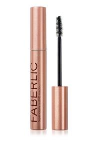 img 4 attached to 🌟 Faberlic 4D Glam Team Mascara: Italian Fiber Brush for Sensitive Eyes, Clump-free Volumizing, Long-lasting or Natural Look (Black)