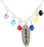 be more chill collection necklace logo