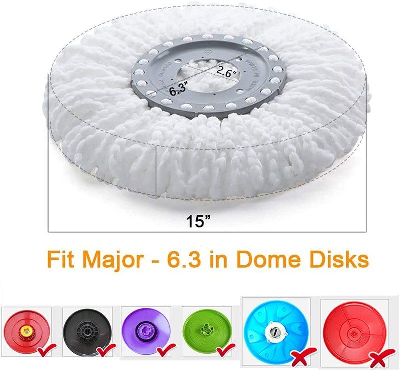 replacement microfiber mop，hurricane compatible universal 标志