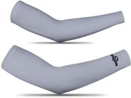 🚴 versatile a3 grey cycling sleeves for effective running protection логотип