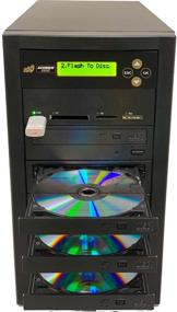 img 2 attached to 📀 Acumen Disc 1 to 2 Multimedia Backup Duplicator - CF SD MS USB Flash Media Memory Card to DVD CD & Multiple Discs Copier Machine Unit: Standalone Audio Video Copy Tower for Efficient Duplication