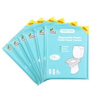 🚽 convenient toilet seat covers disposable go: perfect solution for hygiene on the go! logo