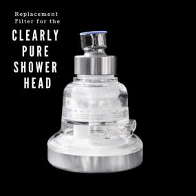 img 4 attached to 🚿 Enhanced Replacement Filter for The Clearly Pure Shower Head – Dechlorinating and TDS Reduction Shower Filter – Combats Dry Hair and Itchy Skin – Barclay's Buys