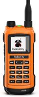 📻 radioddity gs-5b: dual band long range bluetooth handheld ham radio with dual ptt for two way communication, usb rechargeable, s-meter, programming cable, rainproof design logo