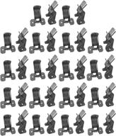 🧹 bulldog spring grip organizer: efficiently store brooms, mops, rakes, and more (36 pieces) logo