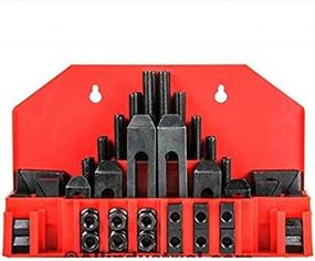 img 1 attached to 🔩 Enhance Your Bridgeport Mill Setup with the 58 Pc Pro-Series T-Slot Clamping Kit - 5/8" Size, Set 1/2-13