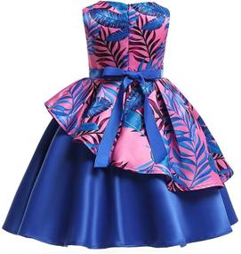 img 3 attached to Shop NSSMWTTC Princess Sleeveless Halloween 👸 Dresses for Girls' - Perfect Halloween Outfits!