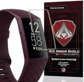 img 4 attached to Протектор Ace Armorshield Совместимый с водонепроницаемыметами