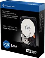 жесткий диск ноутбука wd 250 гб scorpio blue sata 5400 об/мин 8 мб кэша bulk/oem wd2500bevs логотип