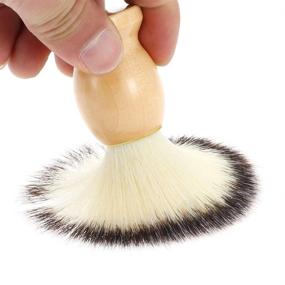 img 3 attached to 🪒 Professional Stainless Shaving Brushes by DaKuan