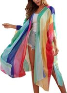 👙 stylish chiffon cardigan outwear by hibluco - perfect for women's swimsuits & cover ups logo